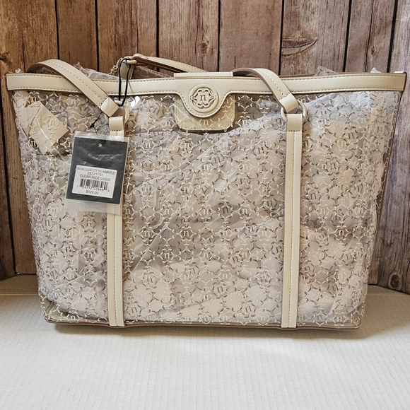 NANETTE LEPORE Clear Tote & Wristlet NWT - Picture 9 of 15